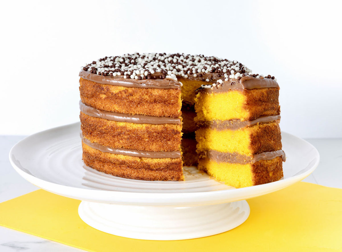Carrot Cake with Brigadeiro