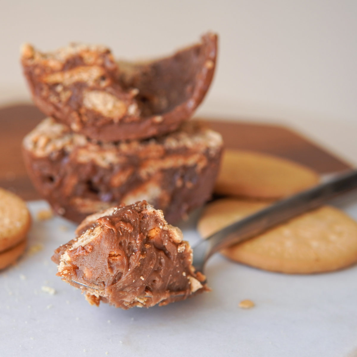 Spoonable Brigadeiro Palha Easter Egg